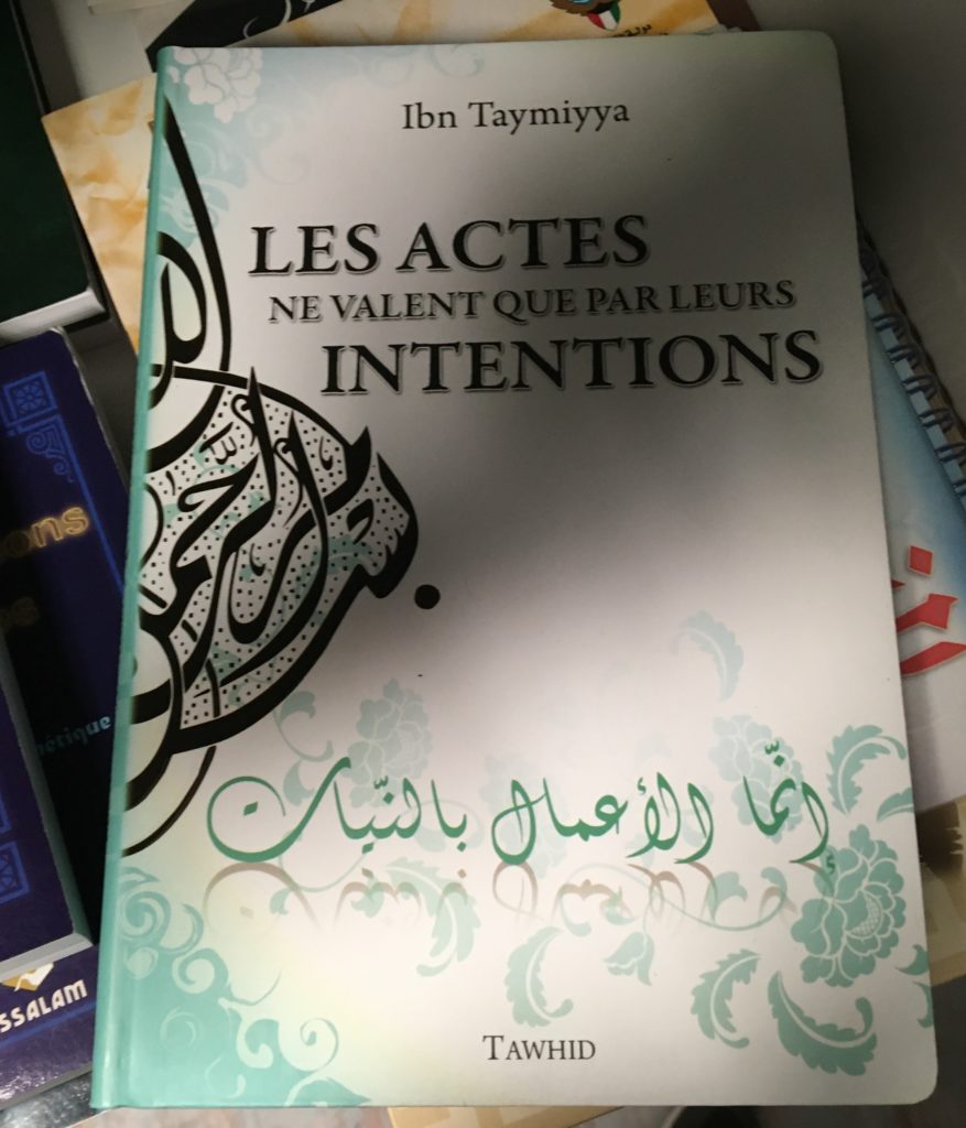 Les actes ne valent que par leurs intentions – Bayane-editions